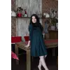 Платье Джоана 0378_3 тёмно-зелёное Платье Джоана 0378_3 тёмно-зелёное