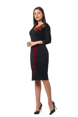 Платье Лилея 0246_2 Чёрное Платье Лилея 0246_2 Чёрное