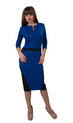 Платье Британи 0104__3 Электрик Платье Британи 0104__3 Электрик