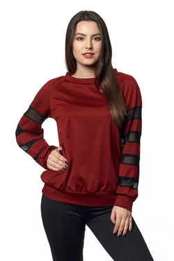 Кофта Виолетта 0303_3 Бордовая Кофта Виолетта 0303_3 Бордовая