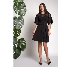 Платье Афина Лайт 0310_3 Чёрное Платье Афина Лайт 0310_3 Чёрное