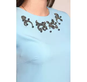 Платье Мирела 0315_1 Голубое Платье Мирела 0315_1 Голубое