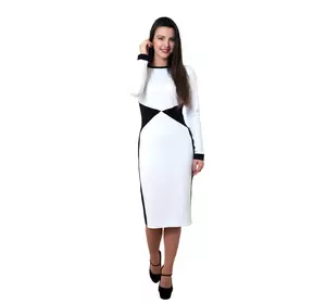 Платье Сабрина 0232_8 Белое Платье Сабрина 0232_8 Белое