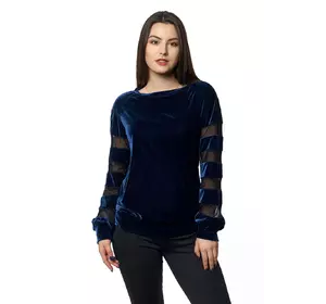 Кофта Жасмина 0304_4 Тёмно-синяя Кофта Жасмина 0304_4 Тёмно-синяя