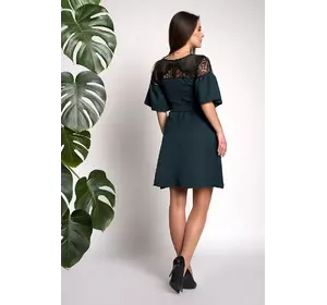 Платье Афина 0310_5 Тёмно-зелёное Платье Афина 0310_5 Тёмно-зелёное