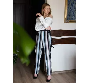 Брюки Бловди 0473_1 в полоску Брюки Бловди 0473_1 в полоску